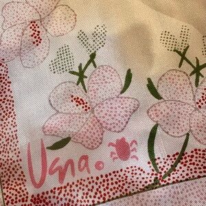 Vintage Vera Neumann Pink Floral Scarf